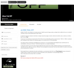 La page Sports'N Connect avec Altore Trail - Off La page Sports'N Connect avec Altore Trail - Off